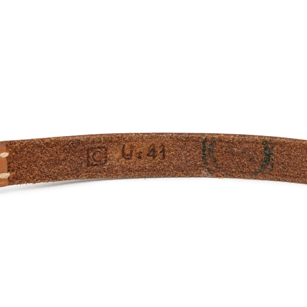 Pre-Loved Hermes Leather Behapi Double Tour Bracelet - Picture 6 of 6